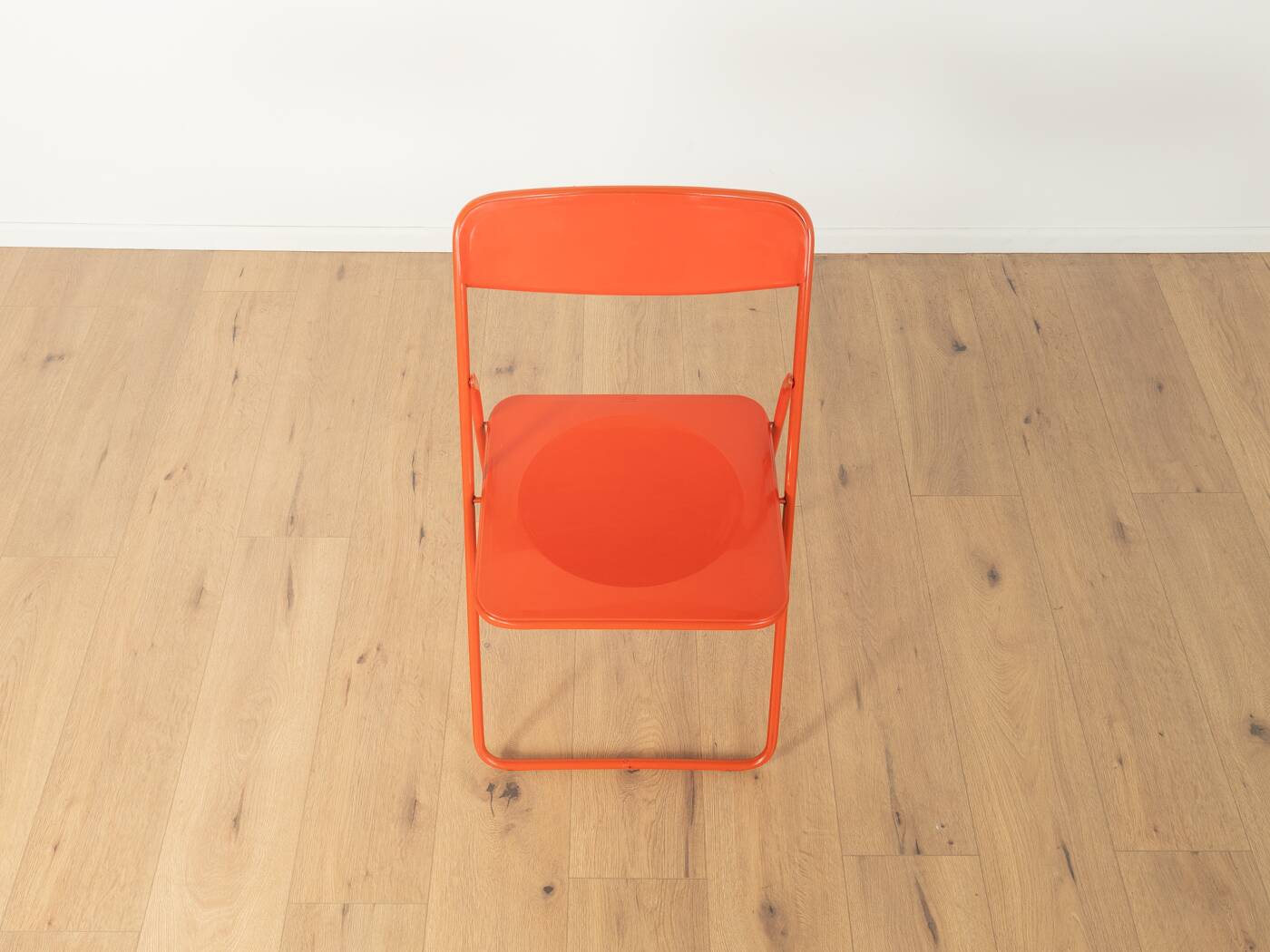 Timeless TED folding chairs by Niels Gammelgaard for IKEA from the 1970s in red (set of 4)