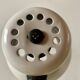 Vintage white and black metal desk lamp