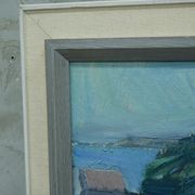 Carl Berndtsson, Swedish Modern Painting, 1960s, Oil on Canvas, Framed