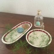 Porte savon assortis K& G Luneville France.