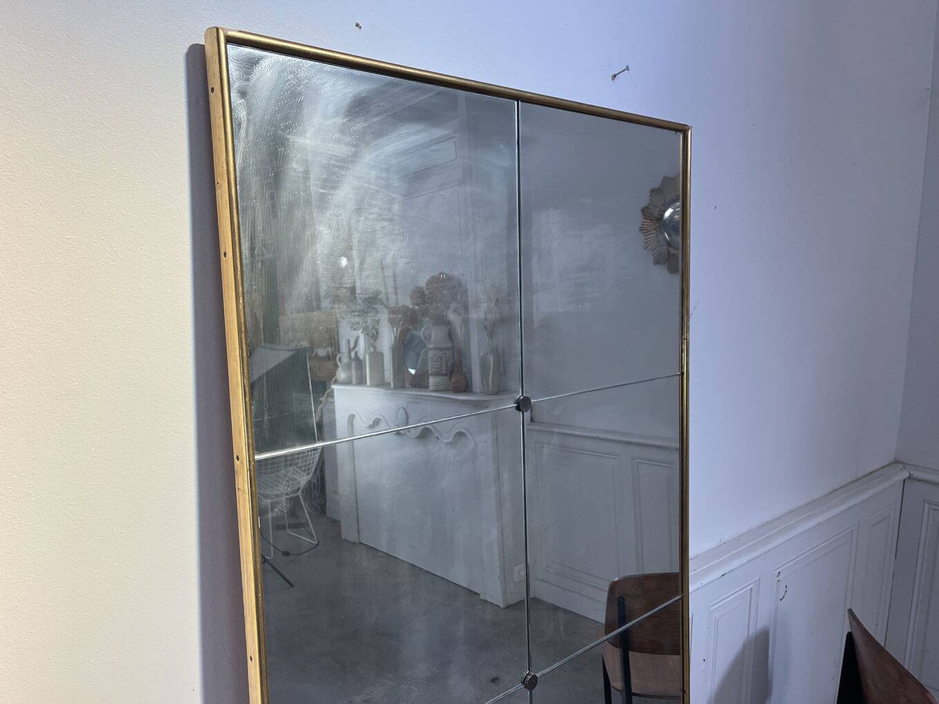 Large brewery mirror from the 1950s