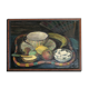 Tableau ancien "Le goûter"