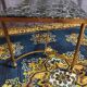 1960 brass and marble coffee table