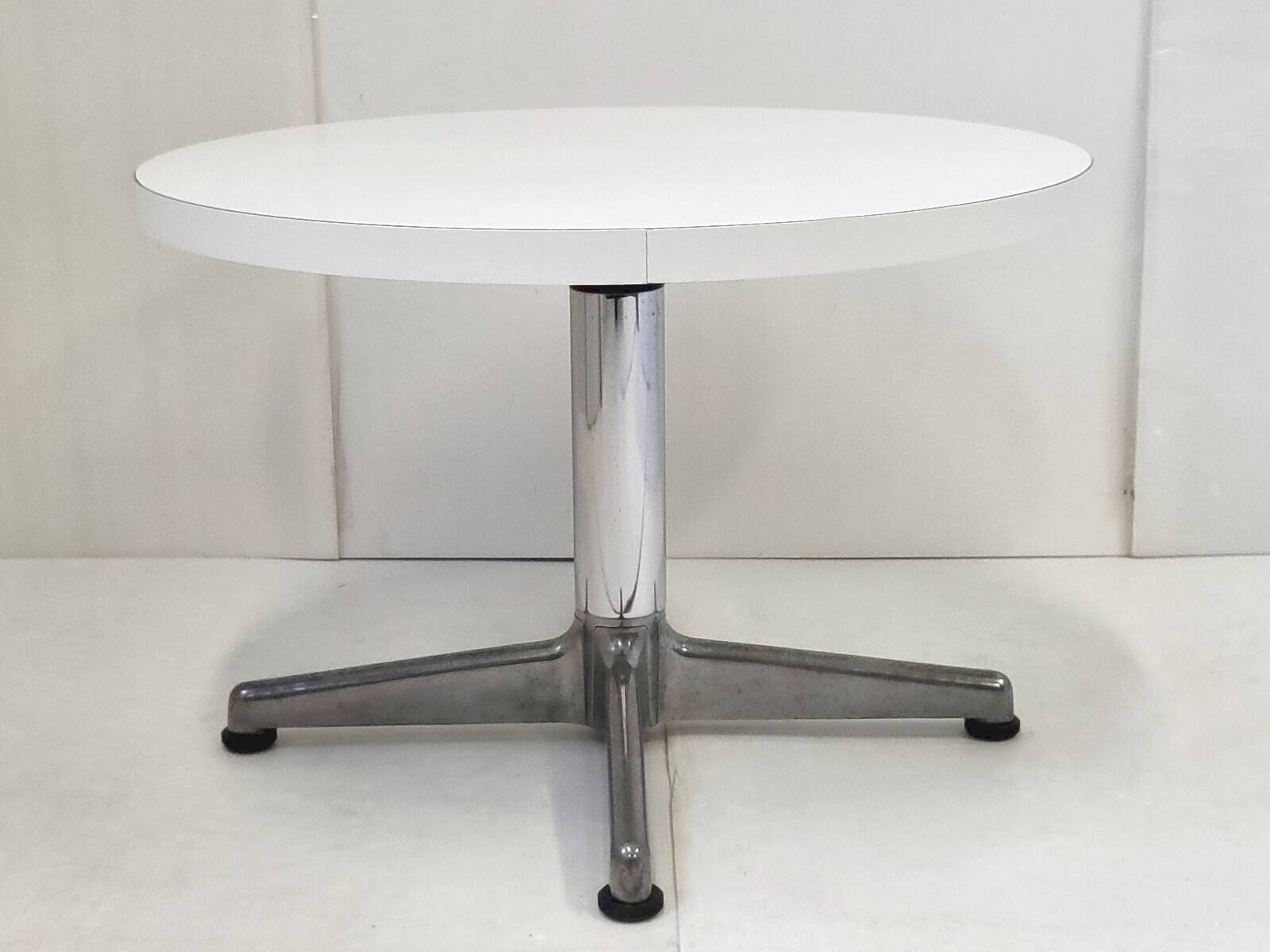 Vintage coffee table 1960 formica aluminium steel chrome dlg eames 60s 1960s