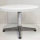 Vintage coffee table 1960 formica aluminium steel chrome dlg eames 60s 1960s