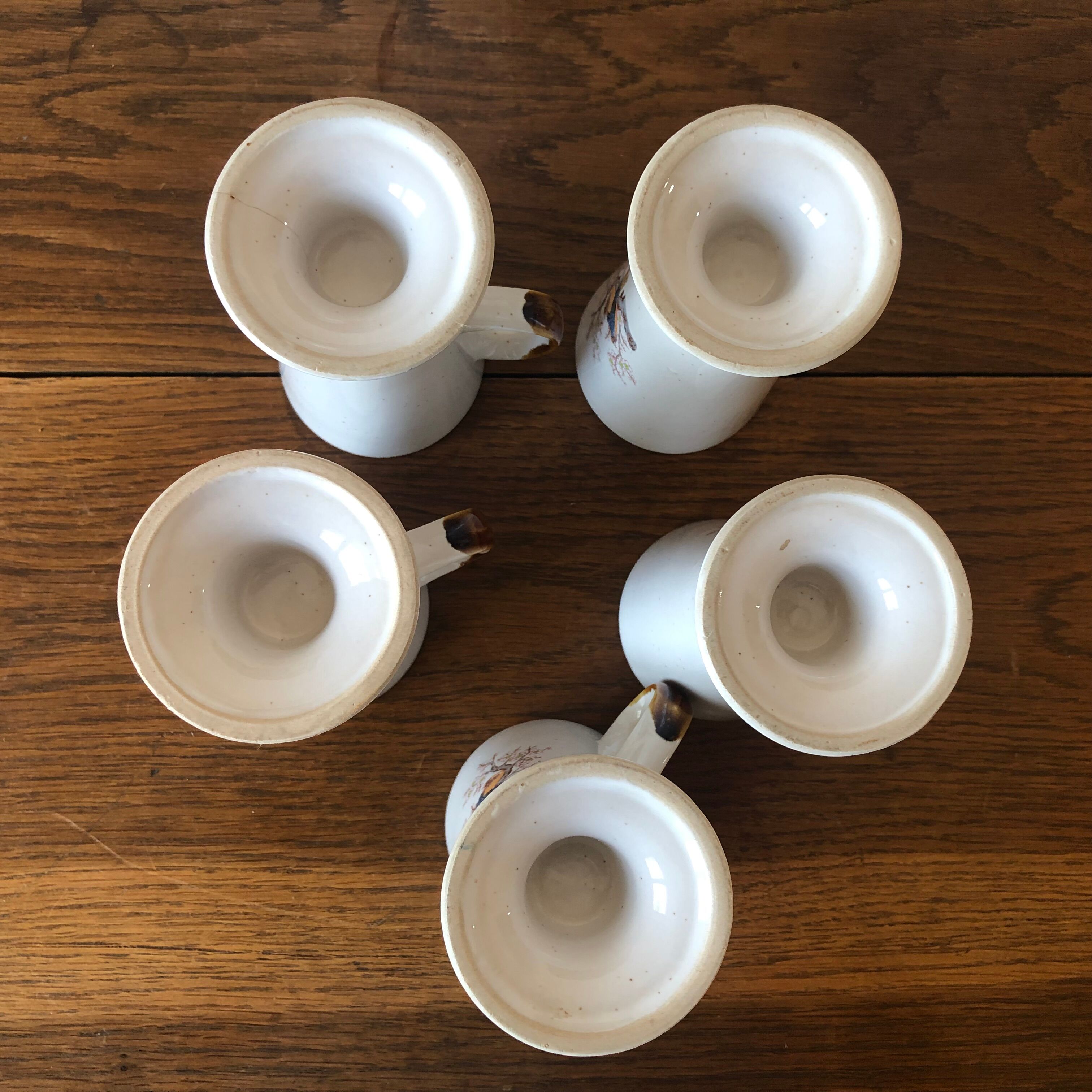 Service mazagrans mismatched sandstone