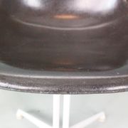 Charles & Ray Eames Set of 4 Off Black"La Fonda" Chairs for Herman Miller, 1960