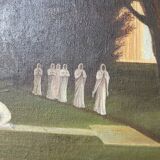 Oil on canvas The Sacred Grove