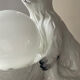 Vintage ceramic cat lamp from the 70s