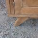 Cabinet feet compass 2 doors wooden gross vintage