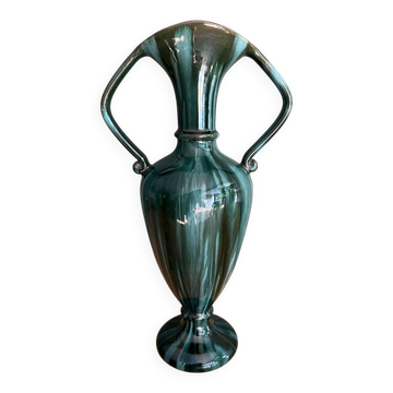 Vase Art Nouveau double anse Vallauris - Jérôme Massier
