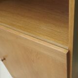 Ash bookcase, Danish design, 1970s, manufacturer: Skovby