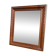 Moulded wooden mirror 52 x 45 cm