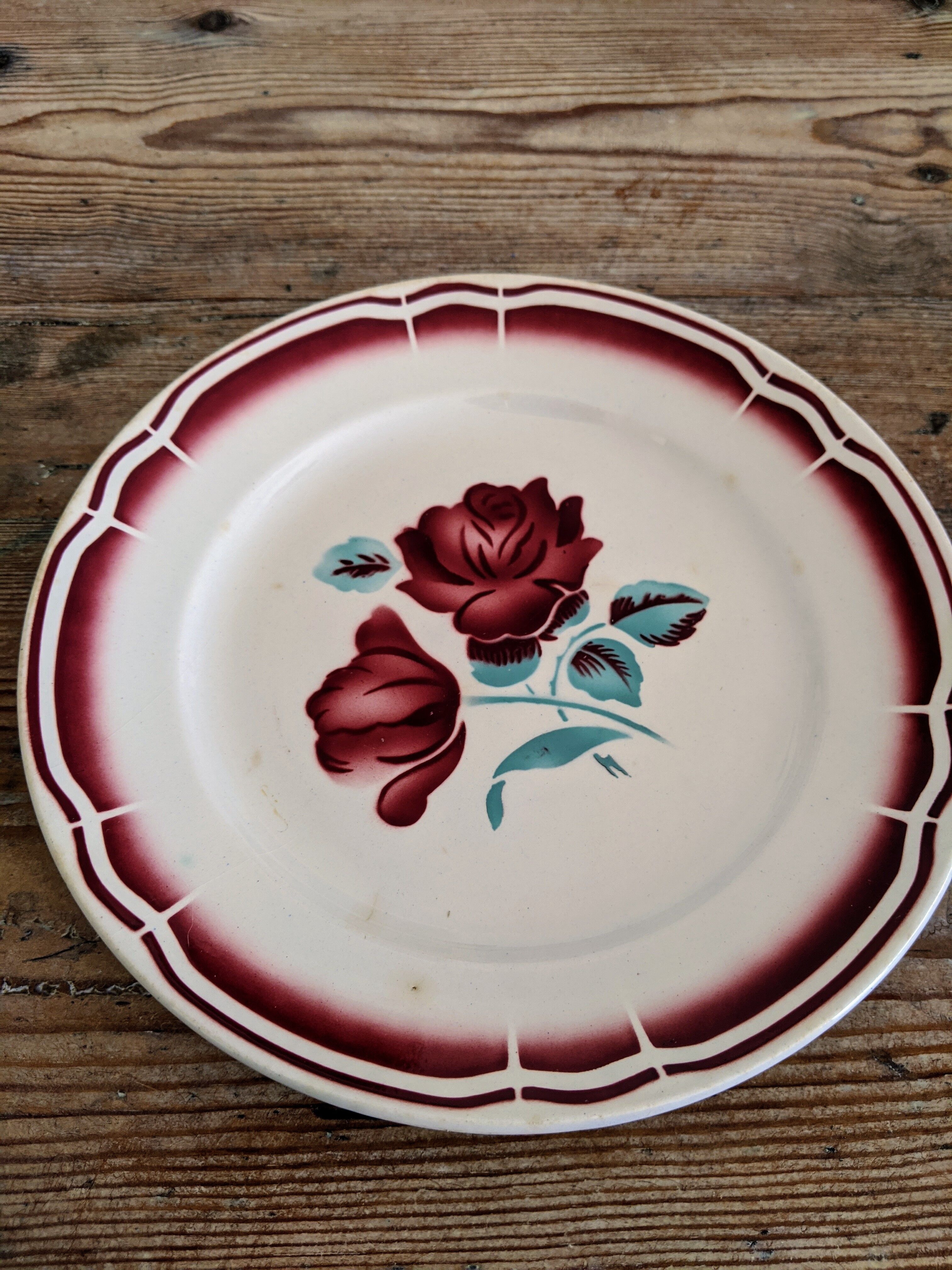 7 Badonviller plates