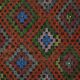Turkish Kilim Yoruk Vintage 218x283 cm Geometric Multicoloured
