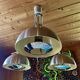 Chandelier, Space Age ceiling light, Design by "Jean Gandelin", vintage, from the 70s