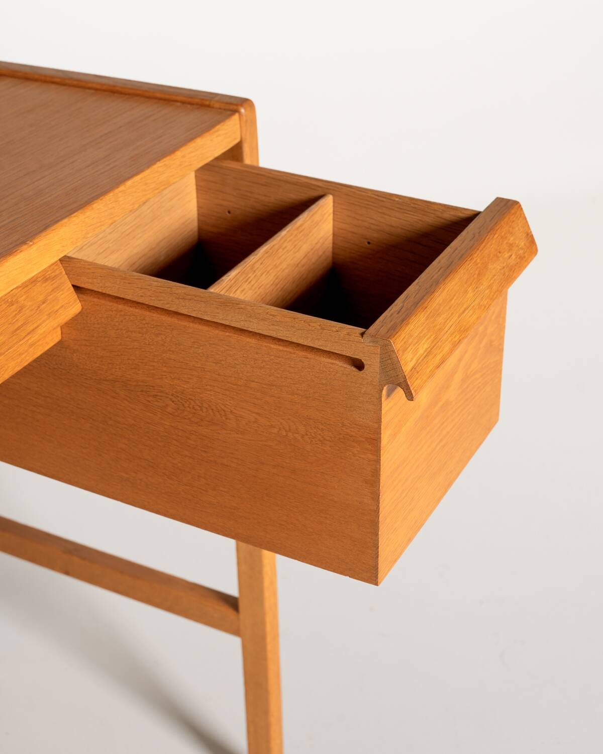 Scandinavian oak dressing desk, 1960s
