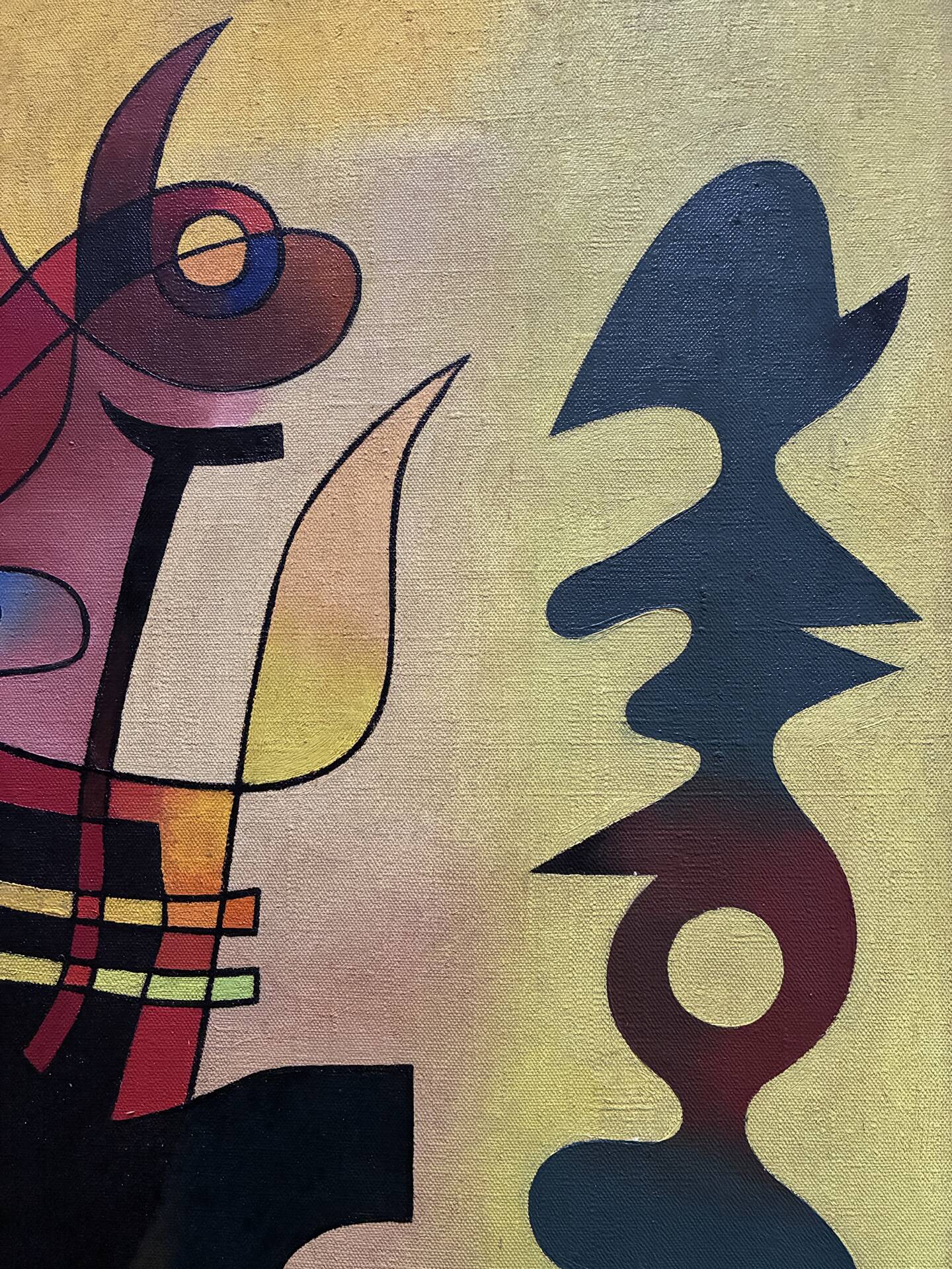 Abstraction André Poujet 1947
