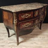 Dresser in marquetry style Louis XV