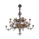 Large Antique Metal Chandelier