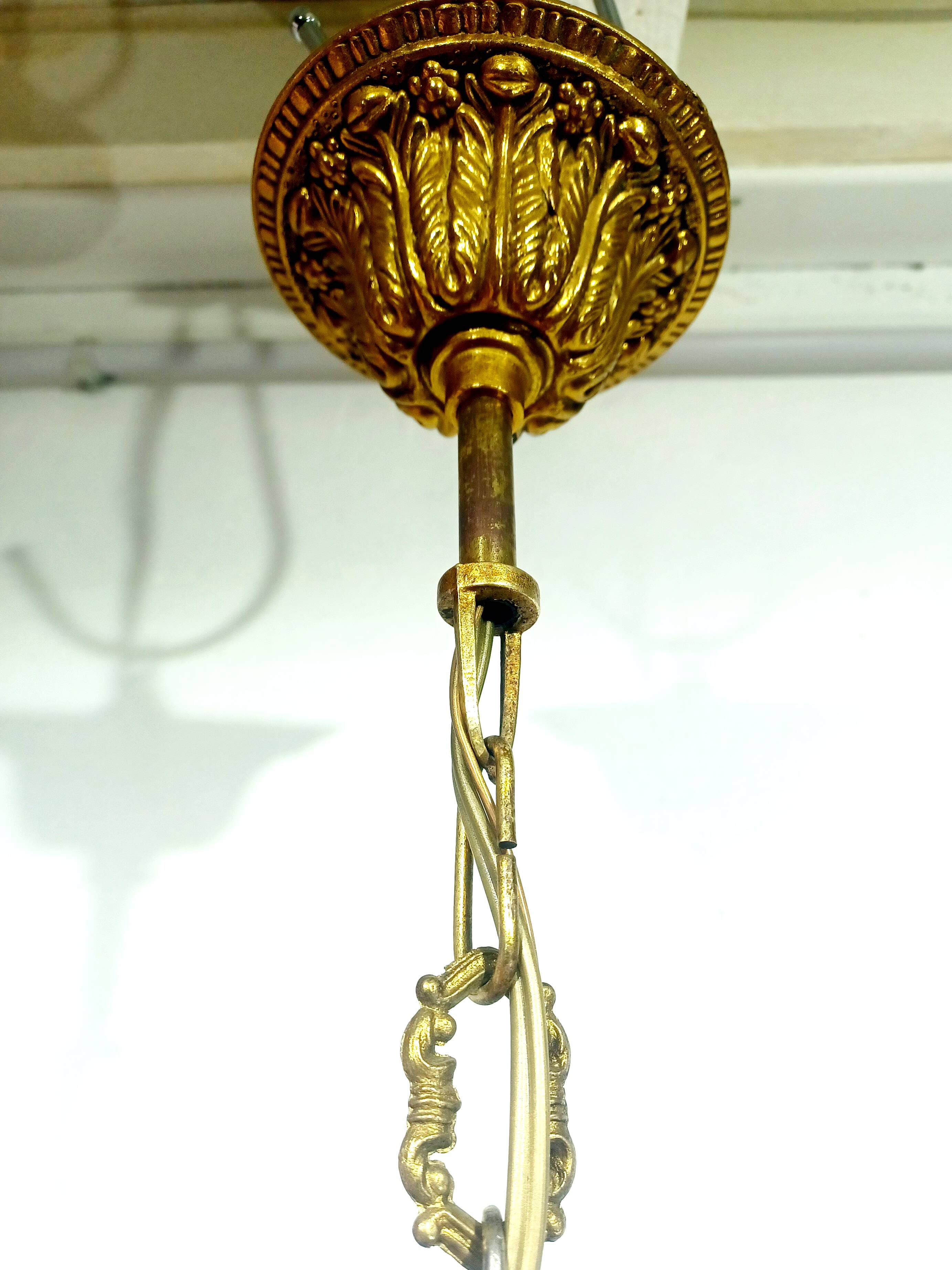 4-light hot air balloon chandelier