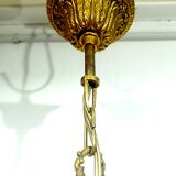 4-light hot air balloon chandelier