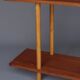 Dutch teak & birch shelving unit