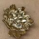 Old vintage grape cluster shaped gold metal pocket tray