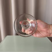 Ensemble de 4 verres à champagne vintage Aral / coupes à dessert
