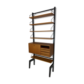 Scandinavian modular wall unit by poul cadovius for cado, 1960s
