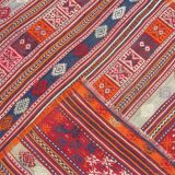 Turkish Kilim rug, vintage area rugs