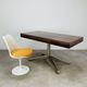 Rosewood desk from the 1960s, attributed to Florence Knoll, Partners model.