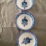 Fajalauza glazed terracotta bowls