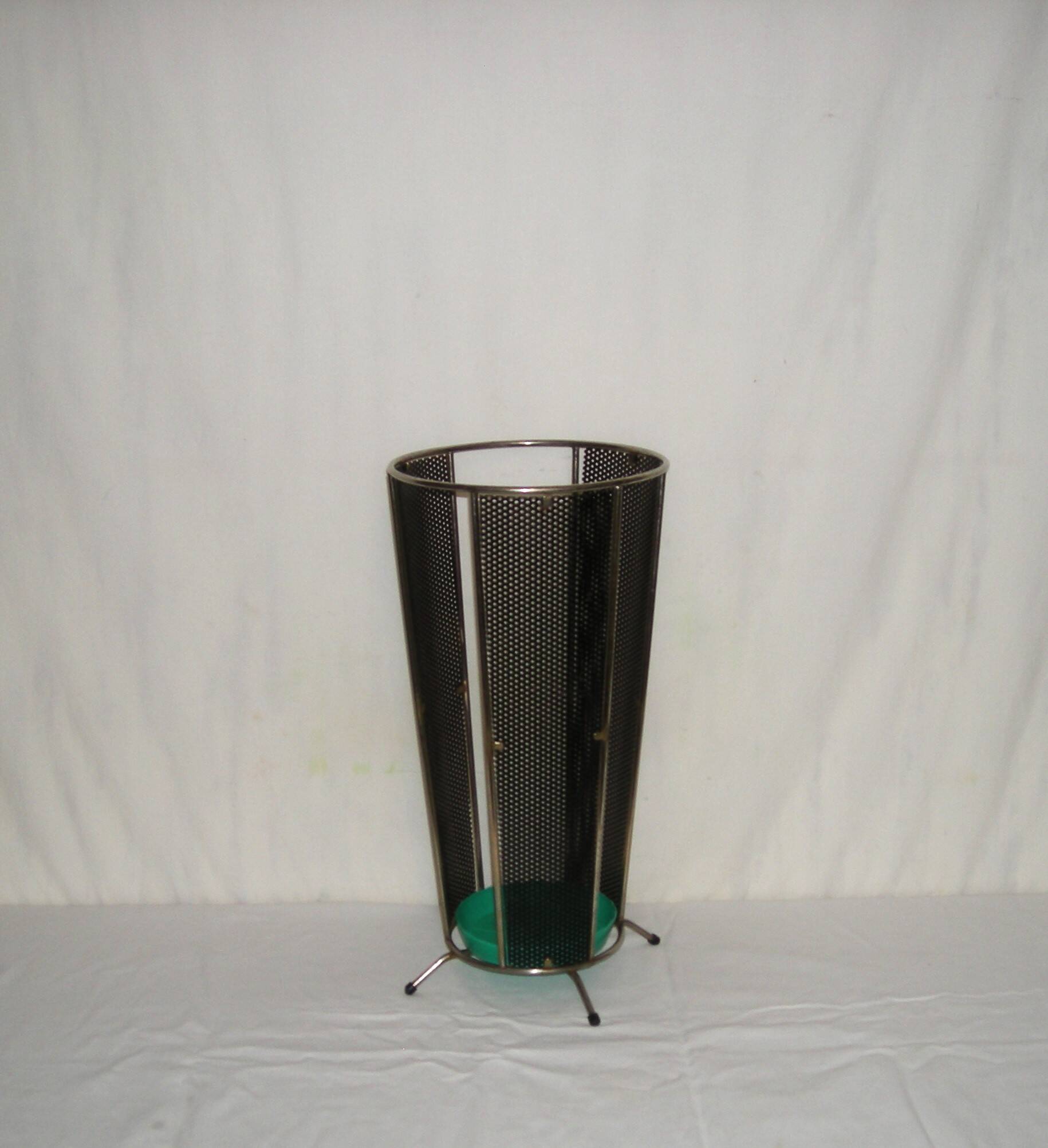 1950s perforated umbrella stand