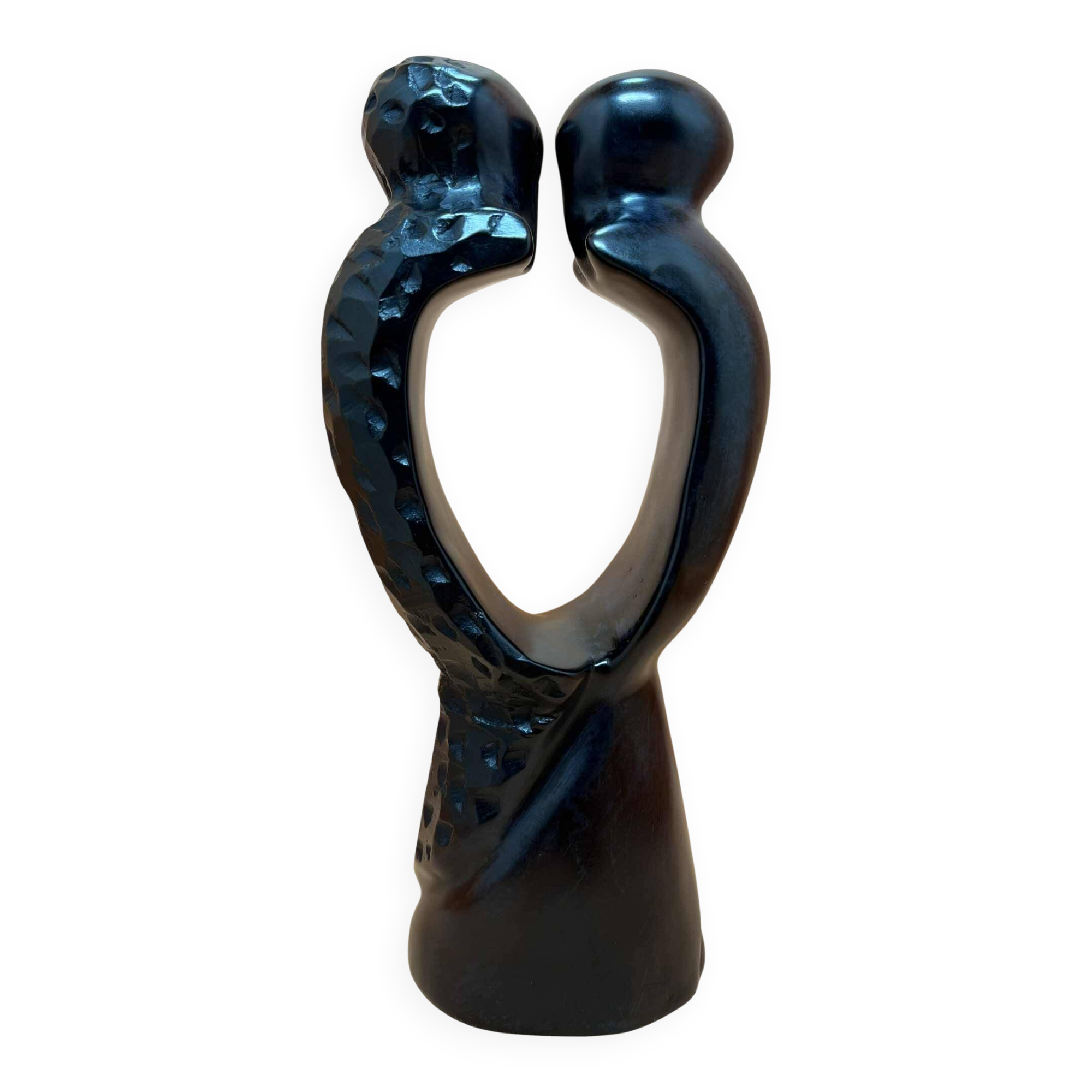 Loving couple in soapstone African art from GmbH