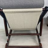 Pair of folding armchairs