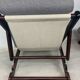 Pair of folding armchairs