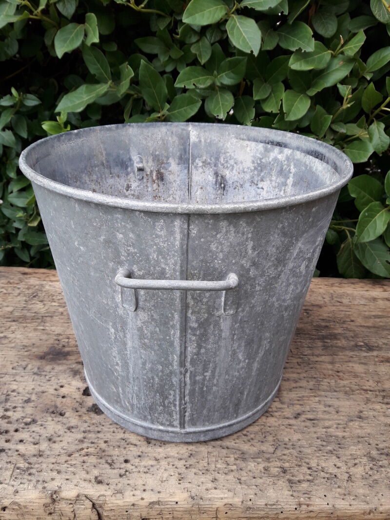 Washing machine h30cm in zinc garden