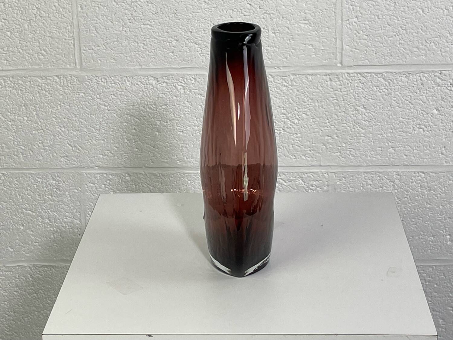 Glass paste vase