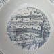 Gien soup plates with Brittany motif