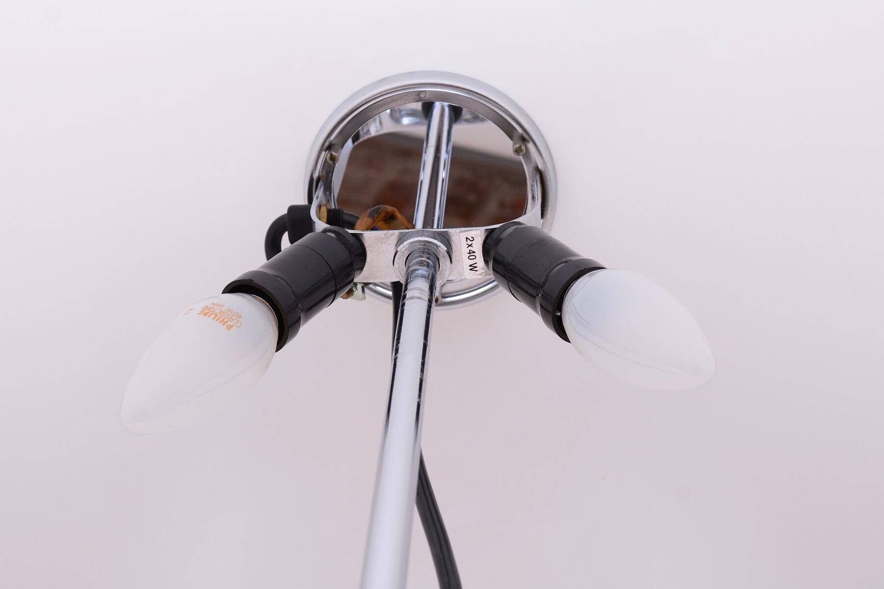 Mid-Century Chrome Floor Lamp by Guzzini for Meblo, Italy, 1960s