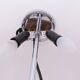 Mid-Century Chrome Floor Lamp by Guzzini for Meblo, Italy, 1960s