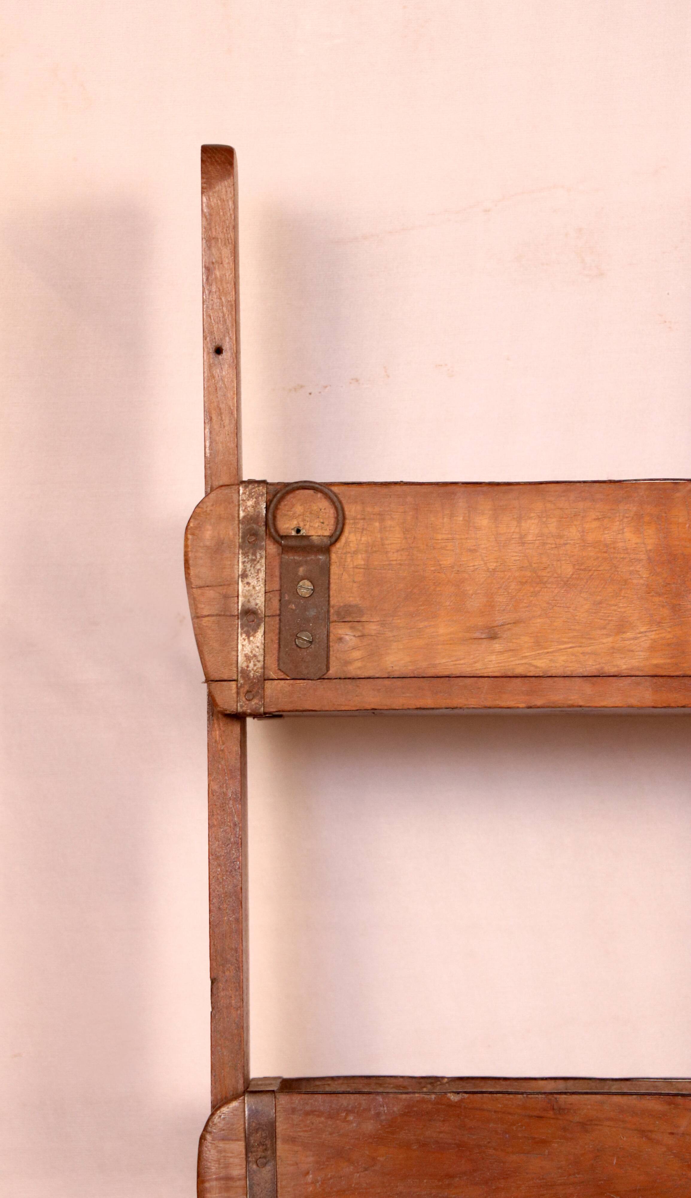 Shelf 5 levels in Burmese teak
