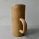 Vase en grès ton naturel