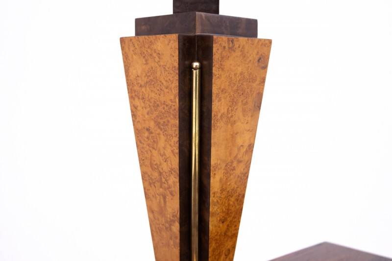 Art Deco table lamp from Poland, 1950s.