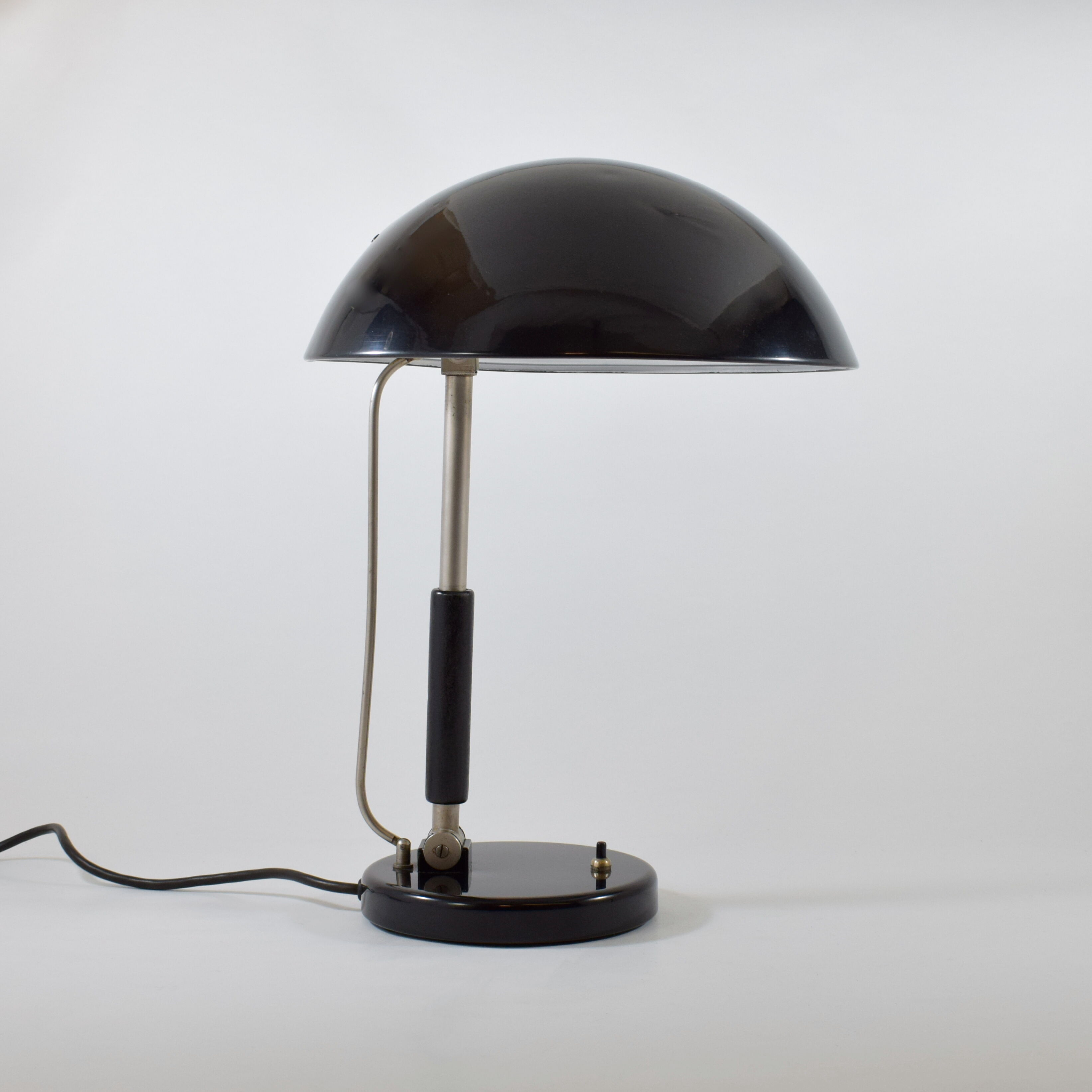 Karl Trabert's office bauhaus lamp, 1930, restored