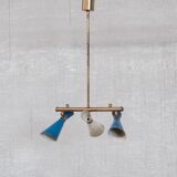 Brass Mid-Century Italian Chandelier Pendant