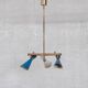 Brass Mid-Century Italian Chandelier Pendant