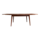 Vintage extendable teak dining table