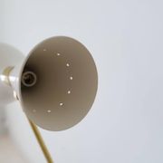 Modern Italian Table Lamp in Brass and Metal, Stilnovo Style